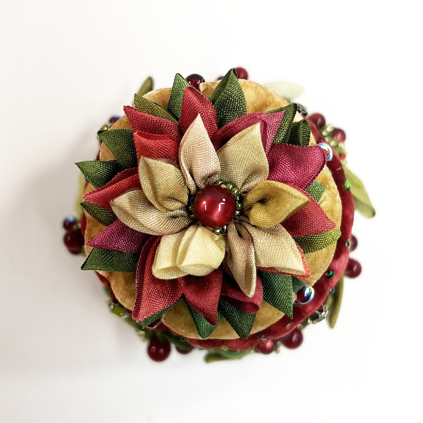 Nostalgic Christmas Turban Pincushion