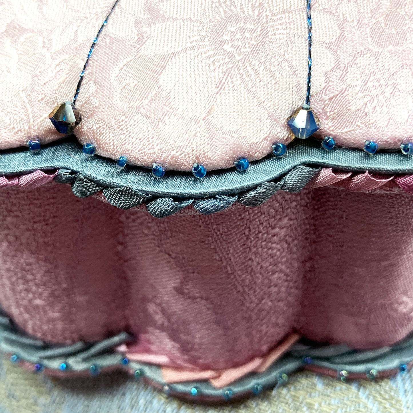 Cedar Rose and Storm Scalloped Seashell Box