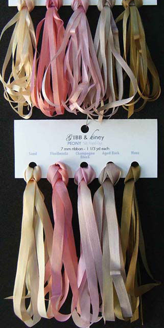 Peony Ribbon Set