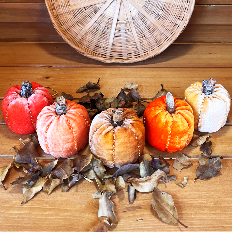 Little Velvet Pumpkins
