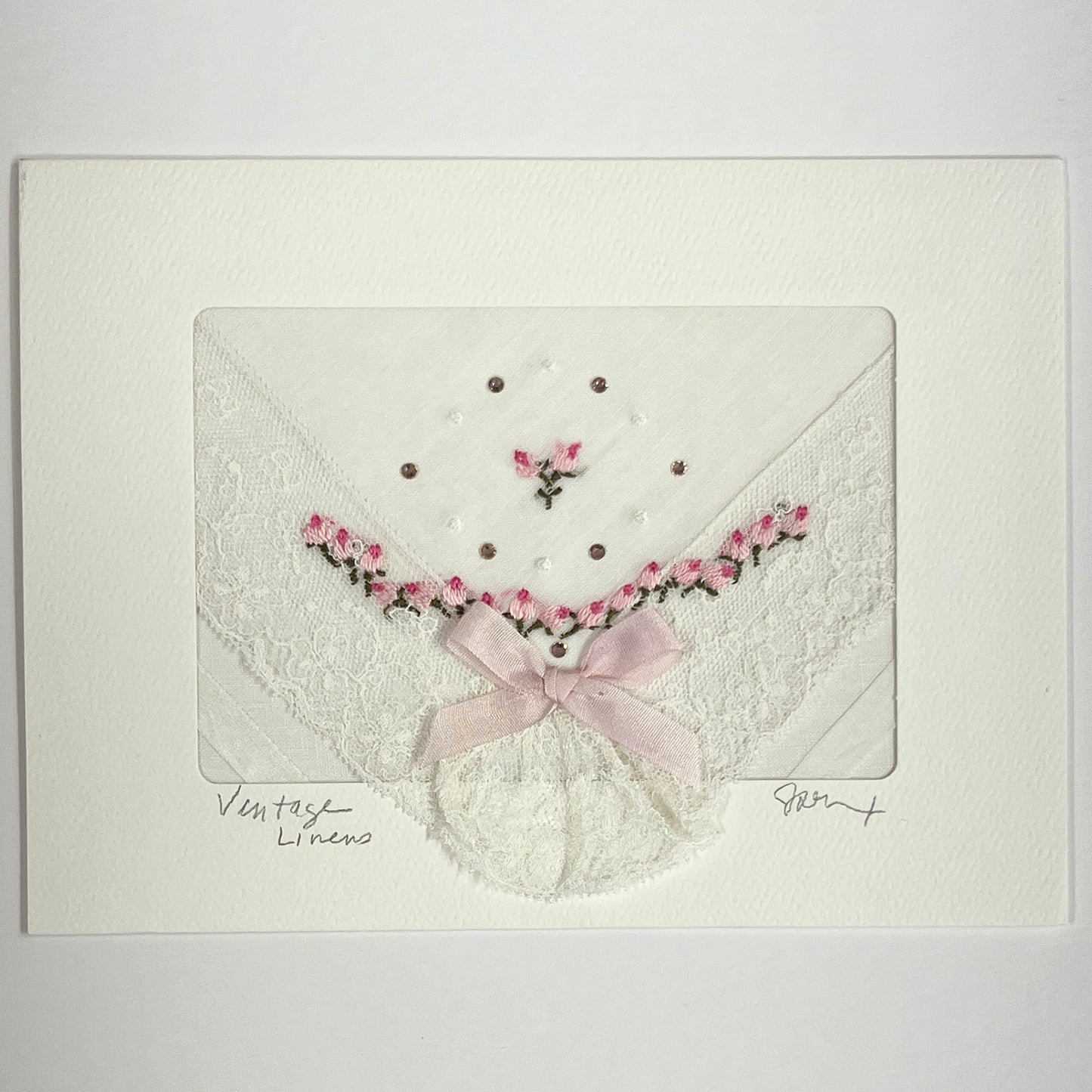 Rosebuds with Rhinestones