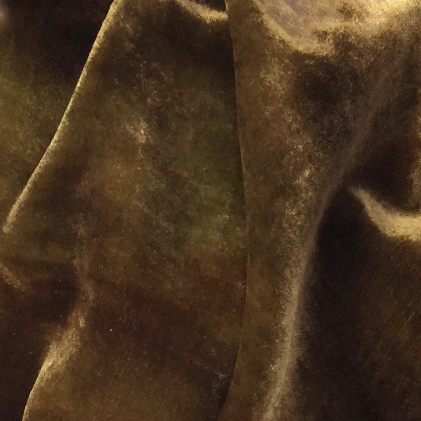Gothic Brown Silk Velvet
