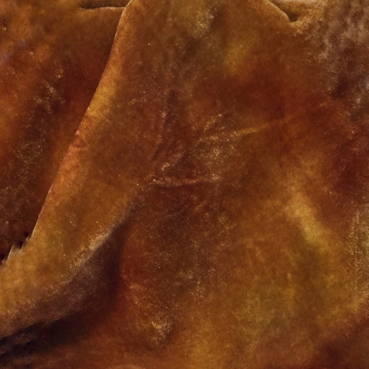 Pumpkin Silk Velvet