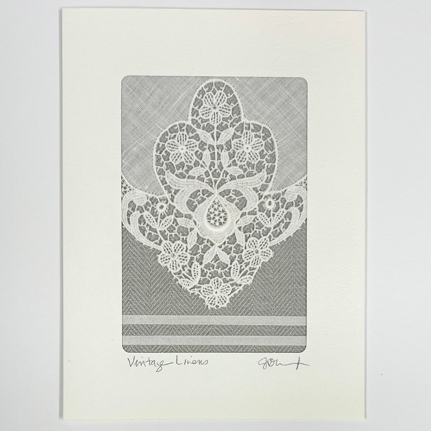 White and Gray with Rhinestones