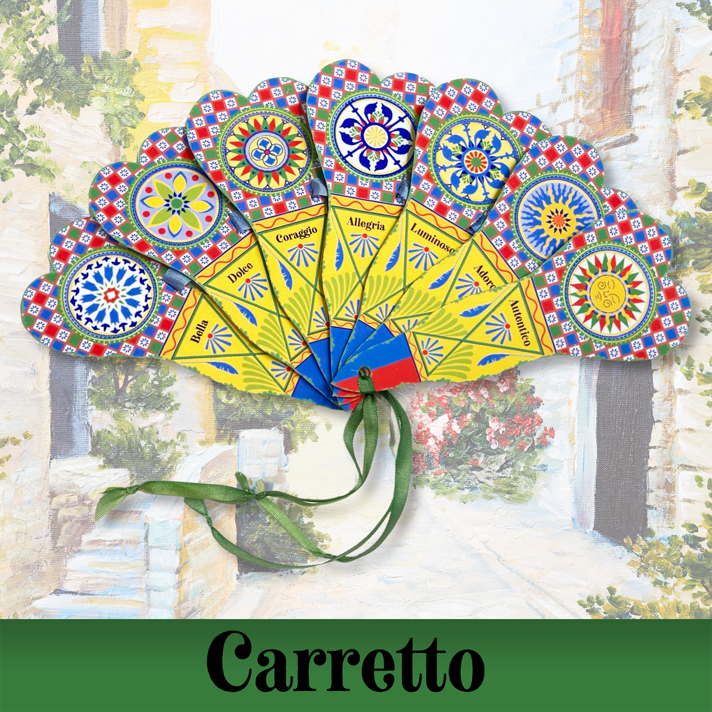 Carretto Handcrafted Fan