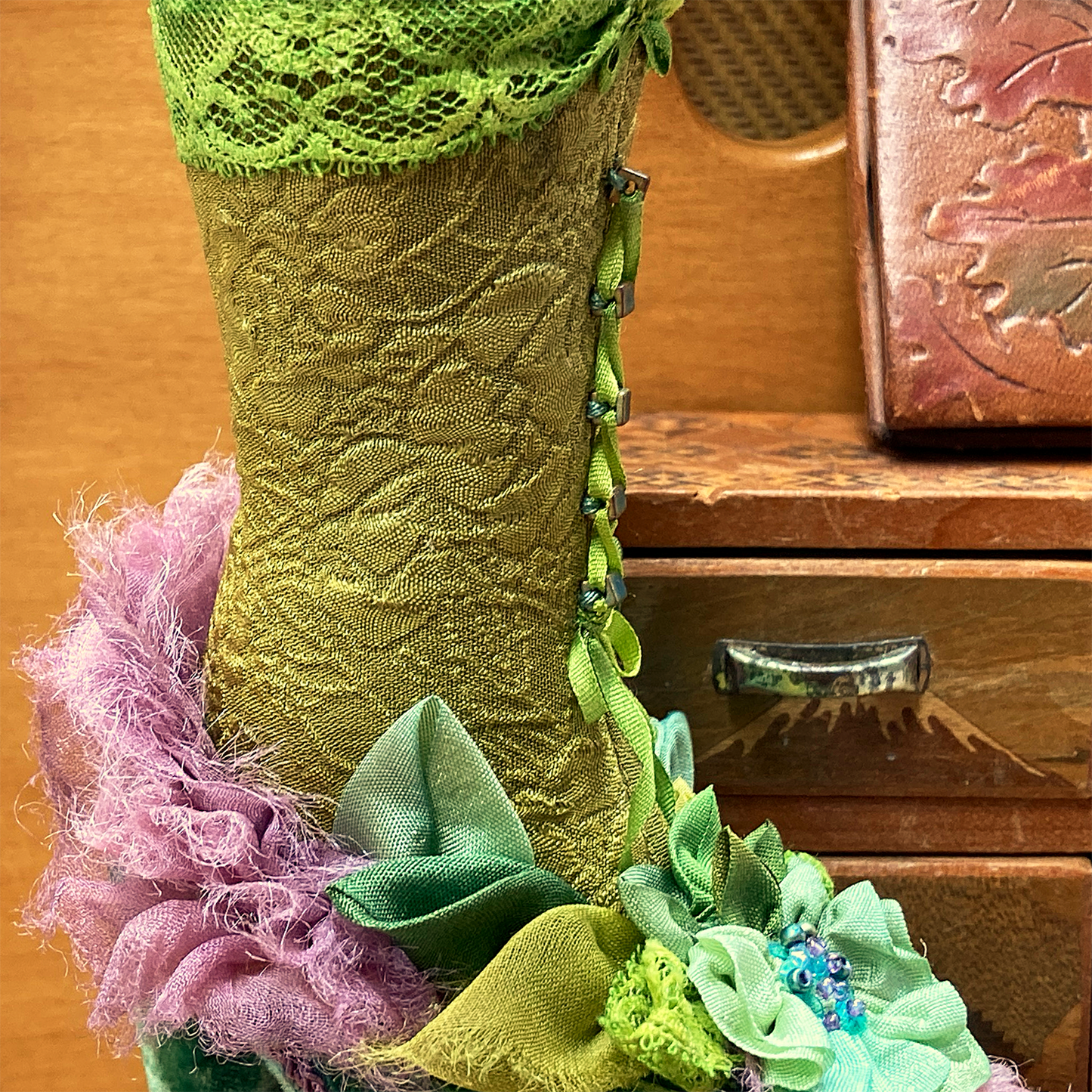 Fauna's Fairy Godmother Boot Pincushion