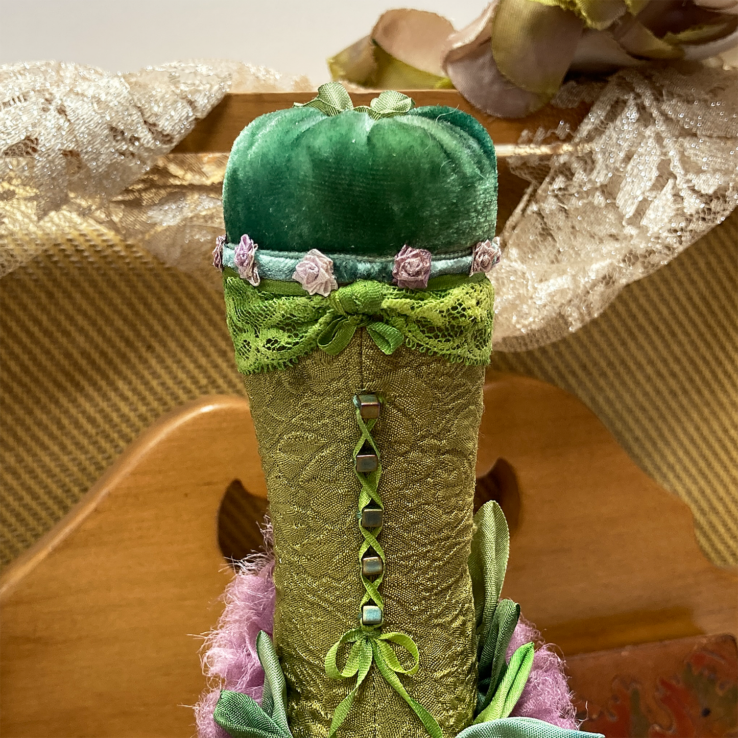 Fauna's Fairy Godmother Boot Pincushion