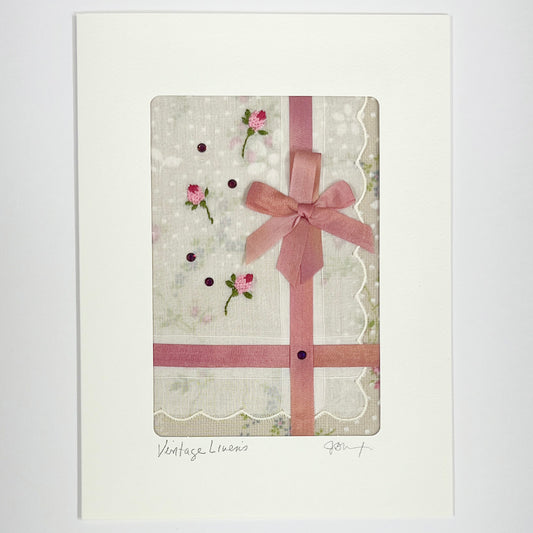 Floribunda Rosebuds with Rhinestones