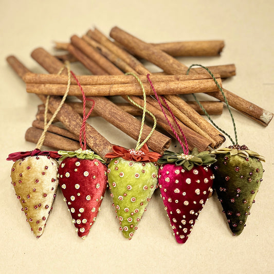 Nostalgic Velvet Strawberries