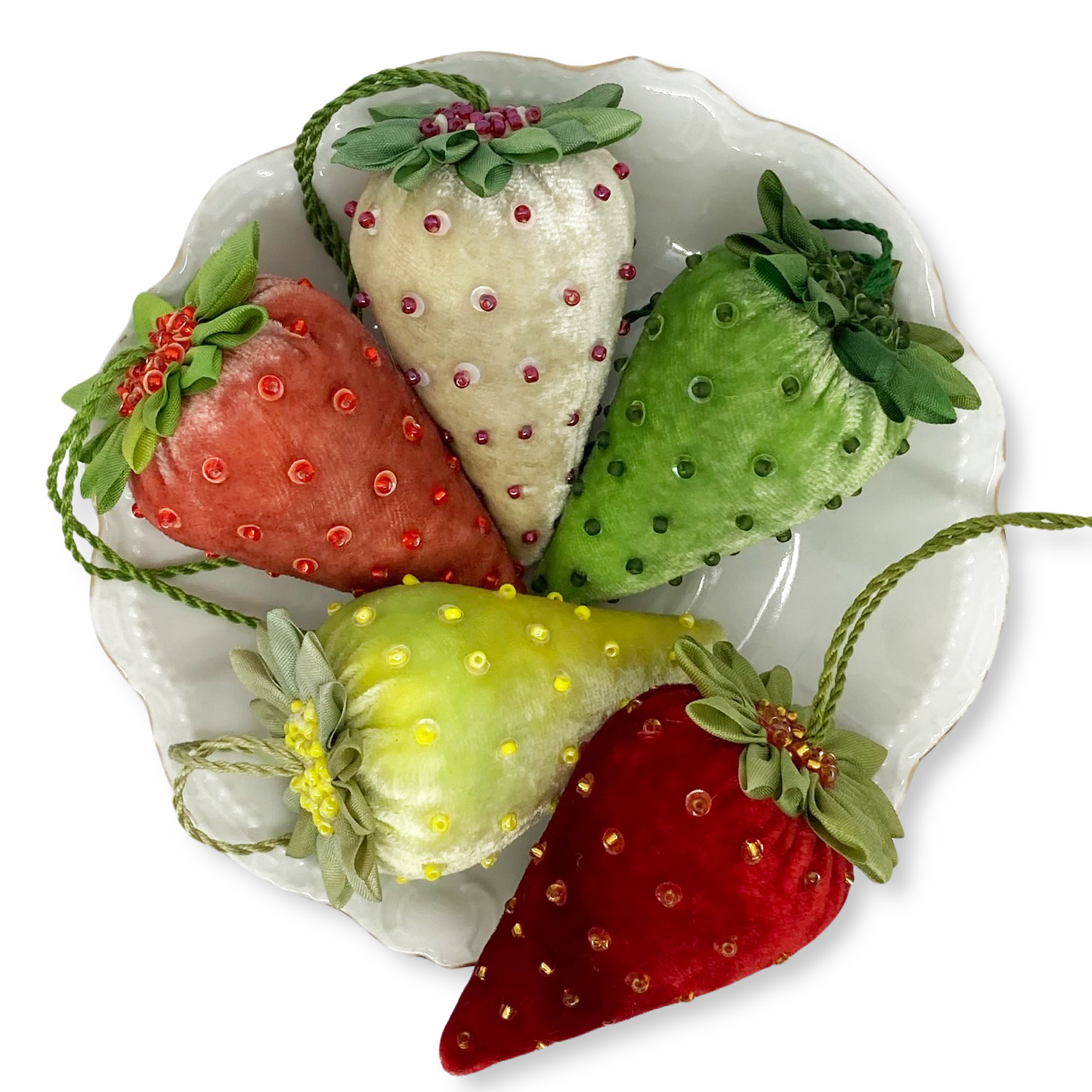 Rare Seed Velvet Strawberries – Mary Jo Hiney Designs