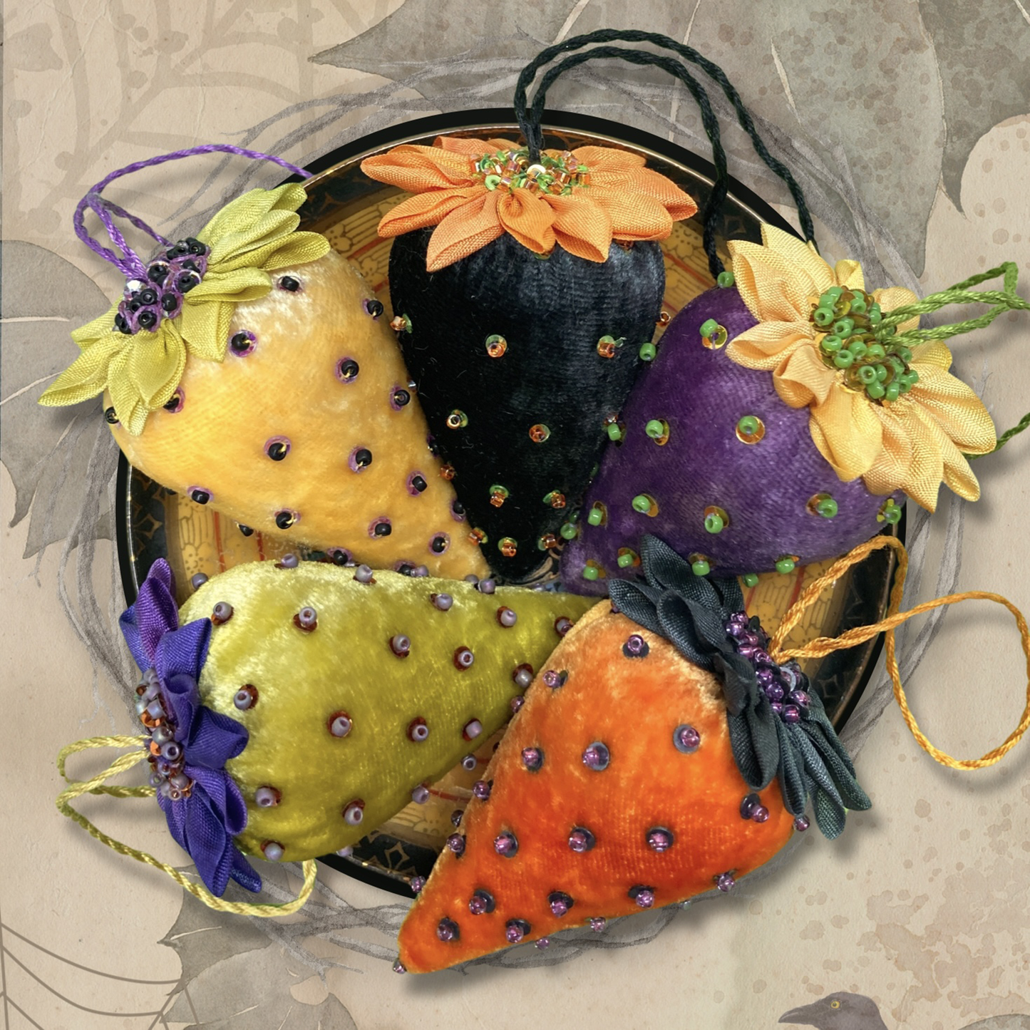 Spooky Velvet Strawberries